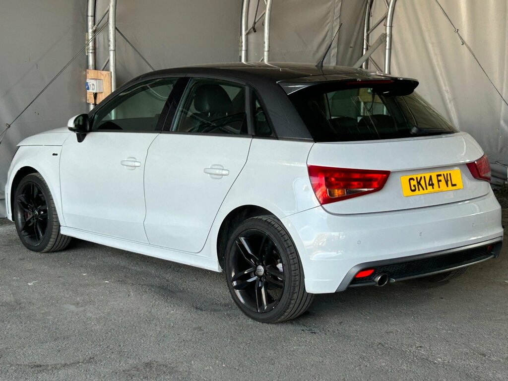 Audi A1 1.6 Tdi S Line Sportback Euro 5 Ss White #4
