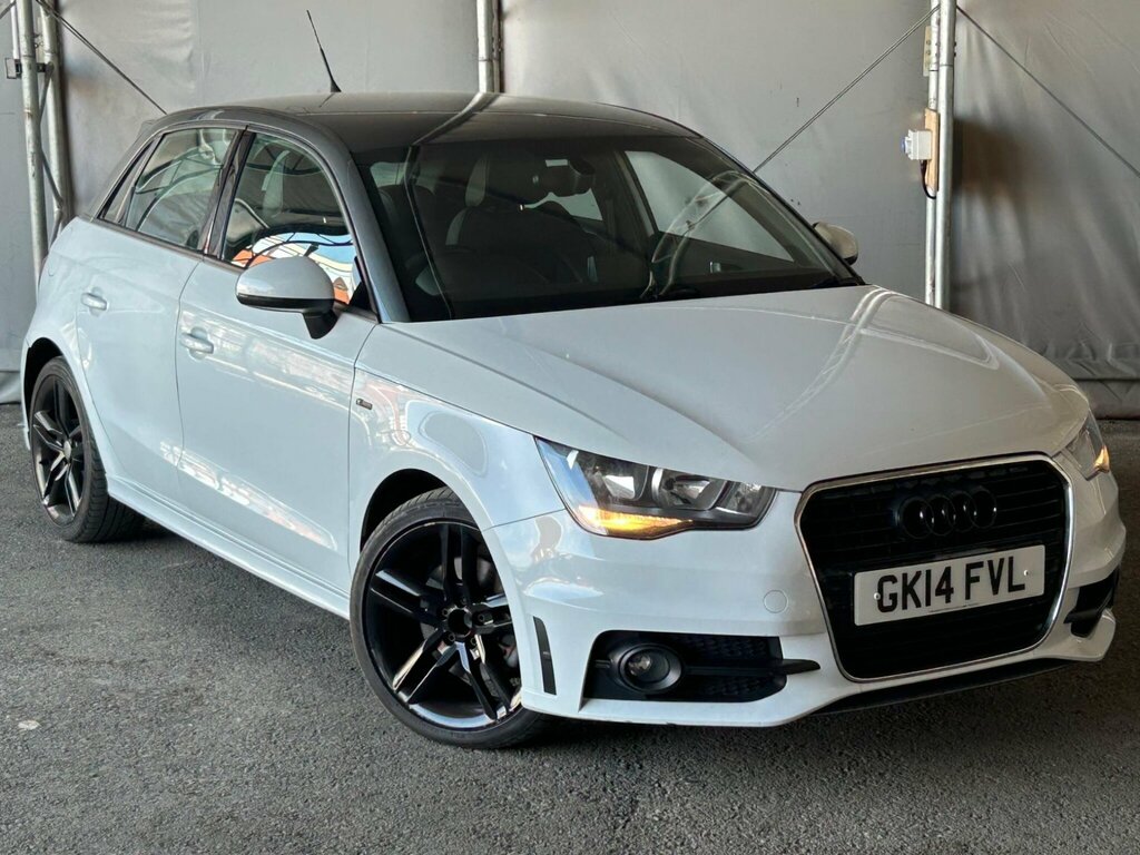 Audi A1 1.6 Tdi S Line Sportback Euro 5 Ss White #5