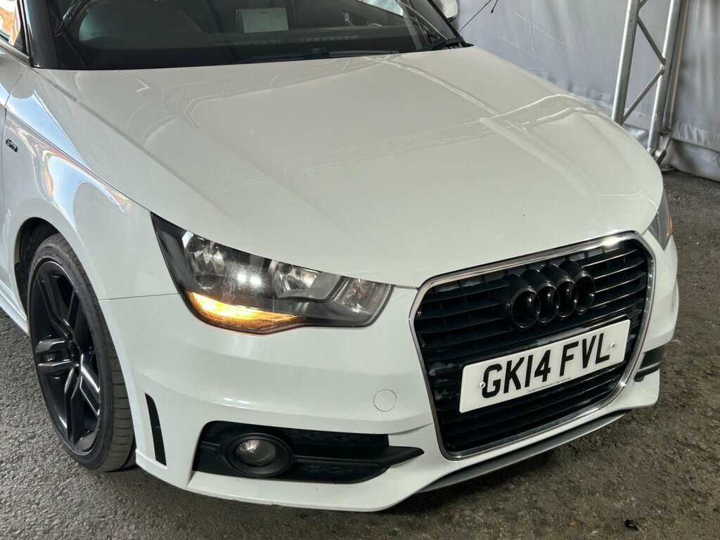 Audi A1 1.6 Tdi S Line Sportback Euro 5 Ss White
