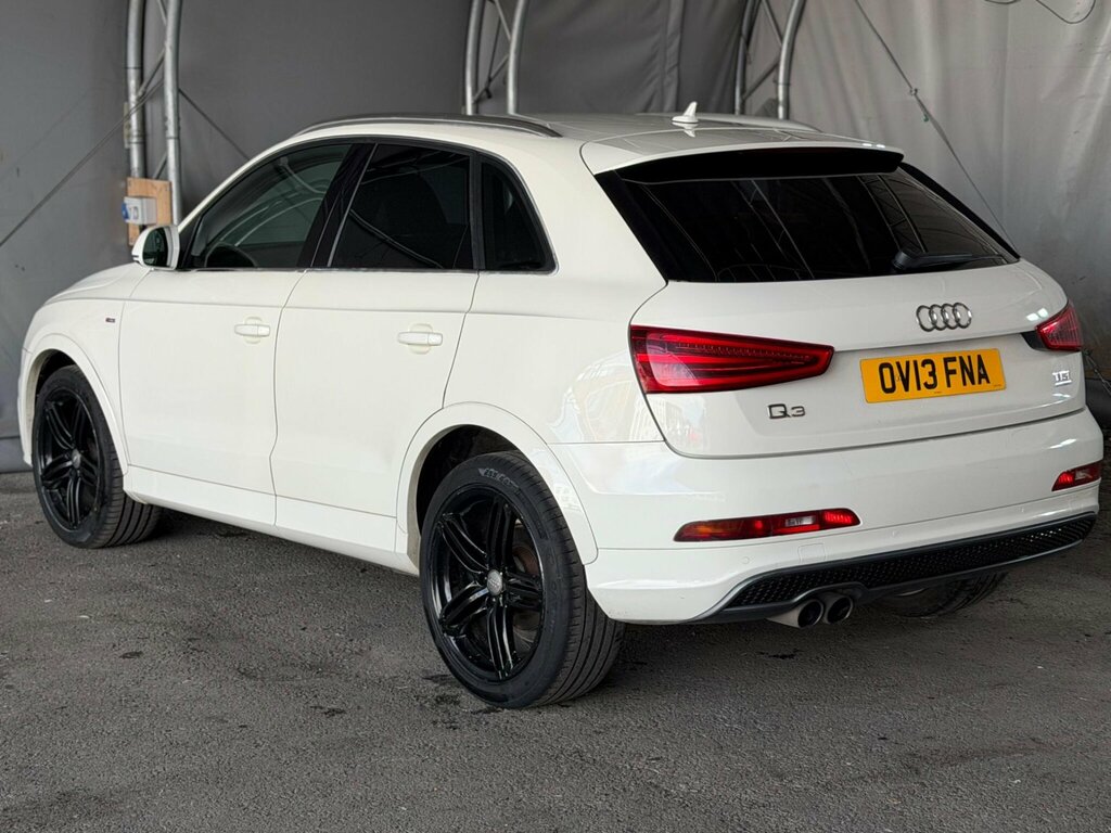 Audi Q3 2.0 Tdi S Line Quattro Euro 5 Ss White #5