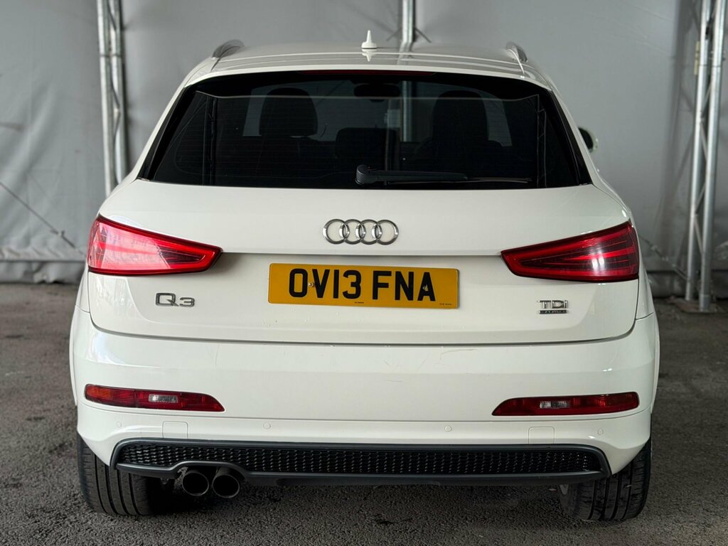 Audi Q3 2.0 Tdi S Line Quattro Euro 5 Ss White #4