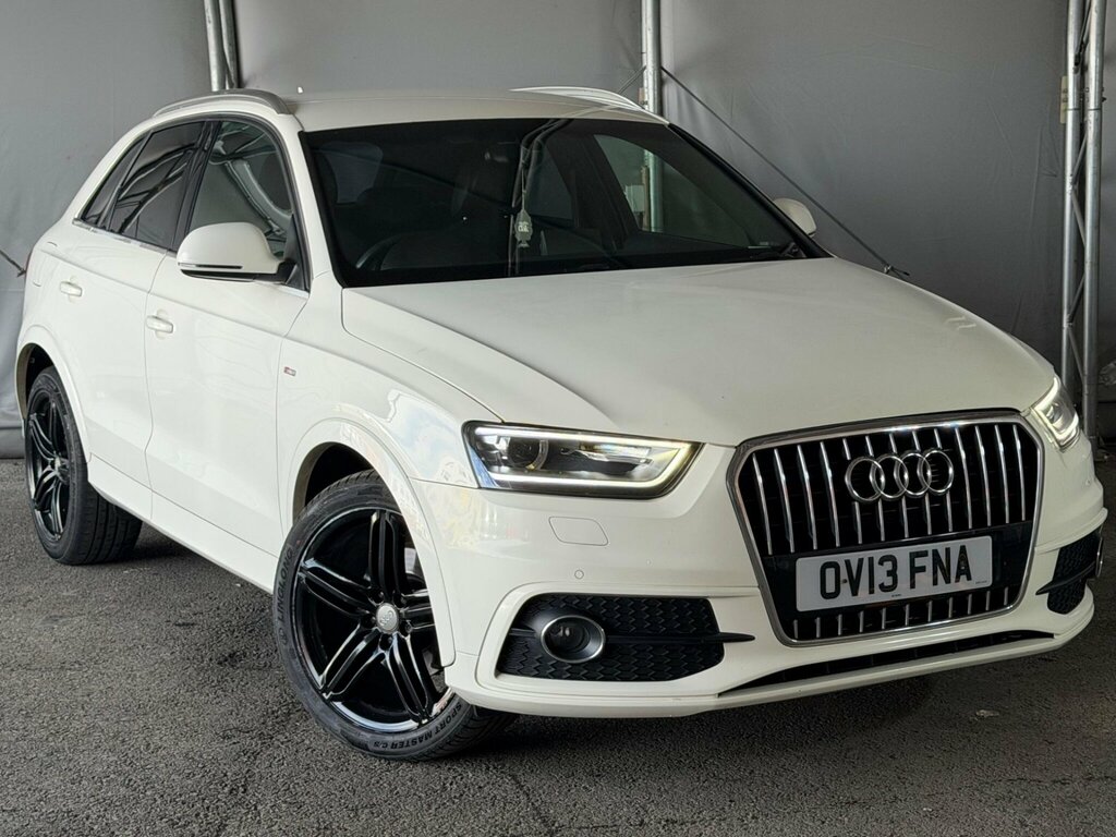 Audi Q3 2.0 Tdi S Line Quattro Euro 5 Ss White #2