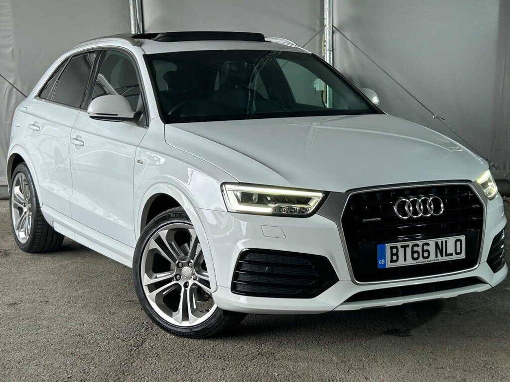 Audi Q3 2.0 Tdi S Line Plus S Tronic Quattro Euro 6 Ss White