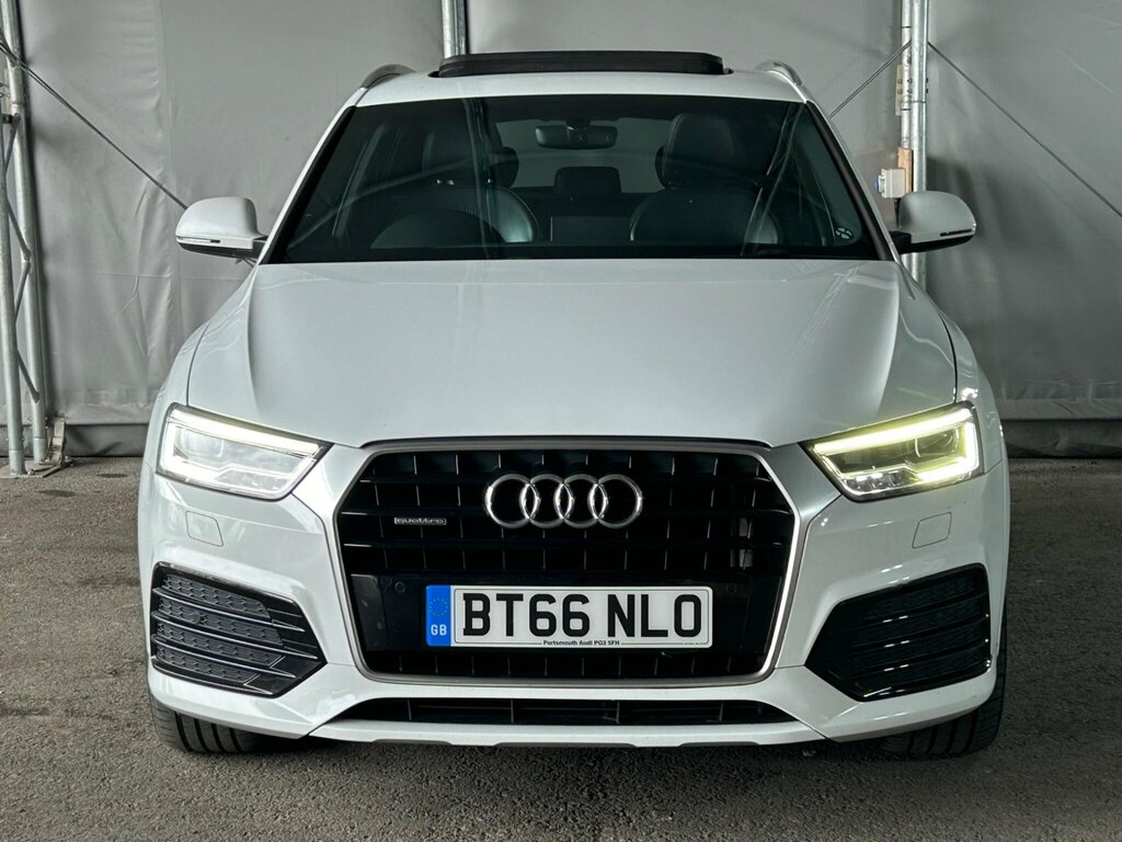 Audi Q3 2.0 Tdi S Line Plus S Tronic Quattro Euro 6 Ss White #4