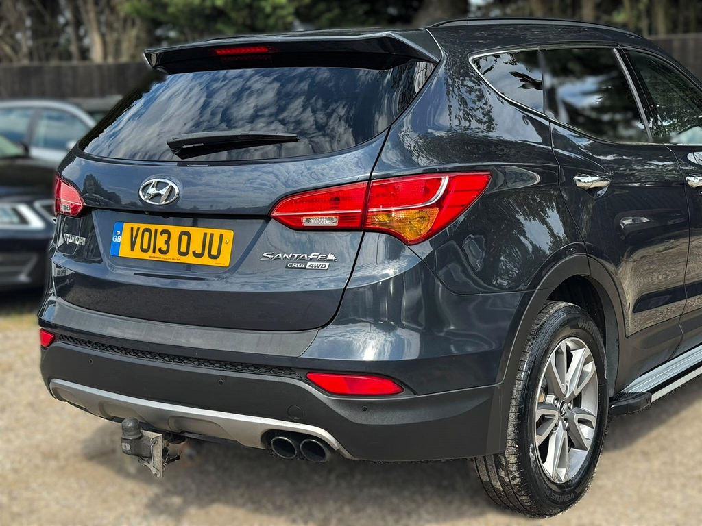 Hyundai Santa Fe 2.2 Crdi Premium 4Wd Euro 5 5 Seat Silver #16