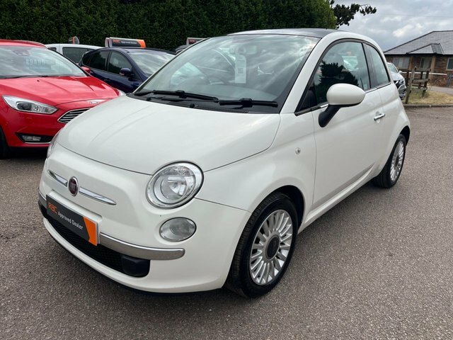 Fiat 500 2013 1.2 Lounge Hatchback Euro 6 LL63TGF White #6