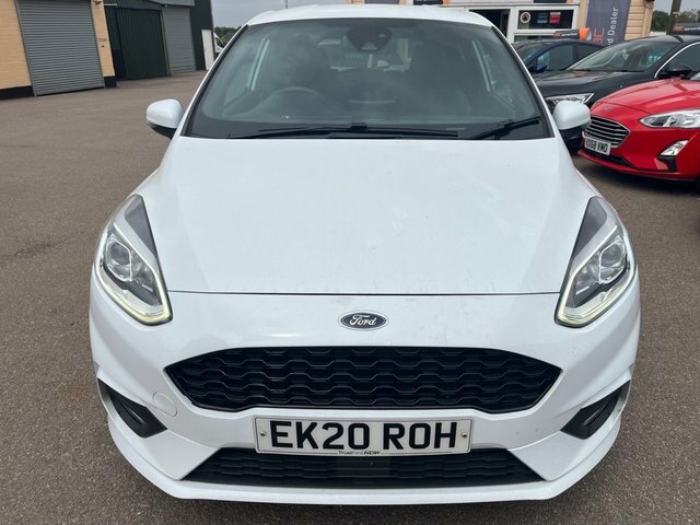 Ford Fiesta 2020 1.0T Ecoboost St-line X Edition Hatchback EK20ROH White #4