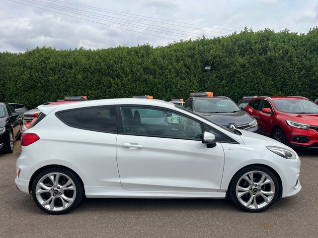 Ford Fiesta 2020 1.0T Ecoboost St-line X Edition Hatchback EK20ROH White #2