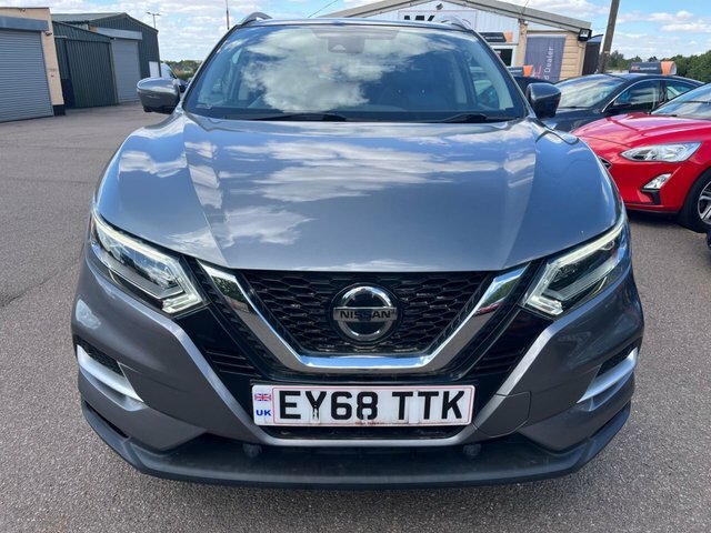 Nissan Qashqai 2018 1.2 Dig-t Tekna Suv Euro 6 EY68TTK Grey #4