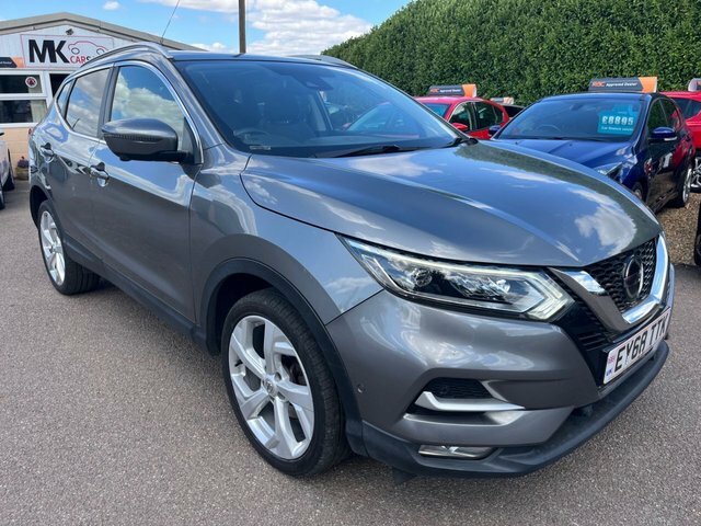 Nissan Qashqai 2018 1.2 Dig-t Tekna Suv Euro 6 EY68TTK Grey #3