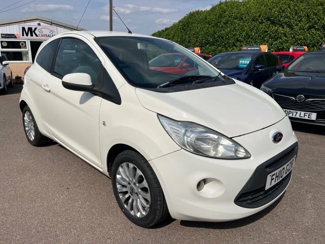 Ford KA 2010 1.2 Zetec Hatchback Euro 4 White #3