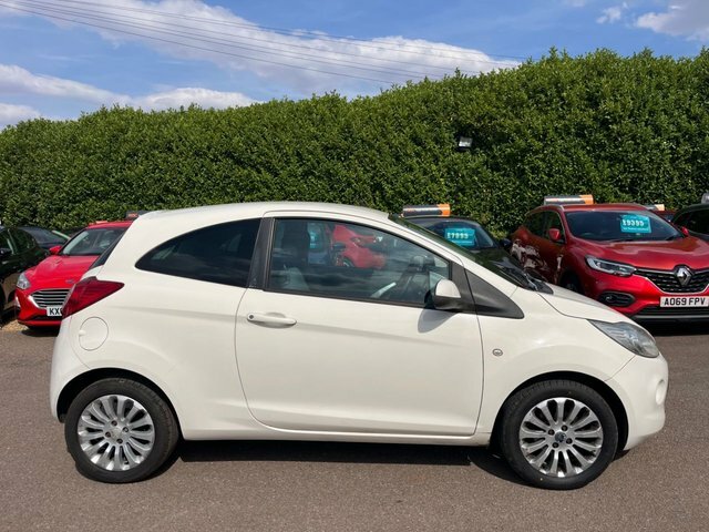Ford KA 2010 1.2 Zetec Hatchback Euro 4 White #2