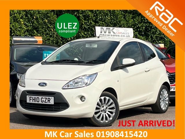 Ford KA 2010 1.2 Zetec Hatchback Euro 4 White