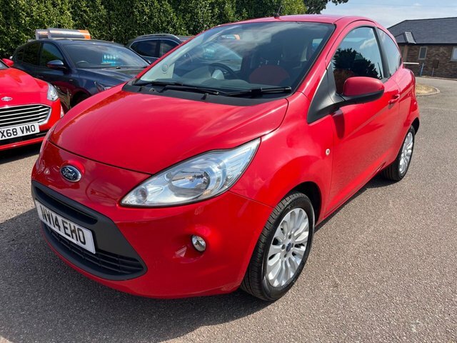 Ford KA 2014 1.2 Zetec Hatchback Euro 6 Red #5