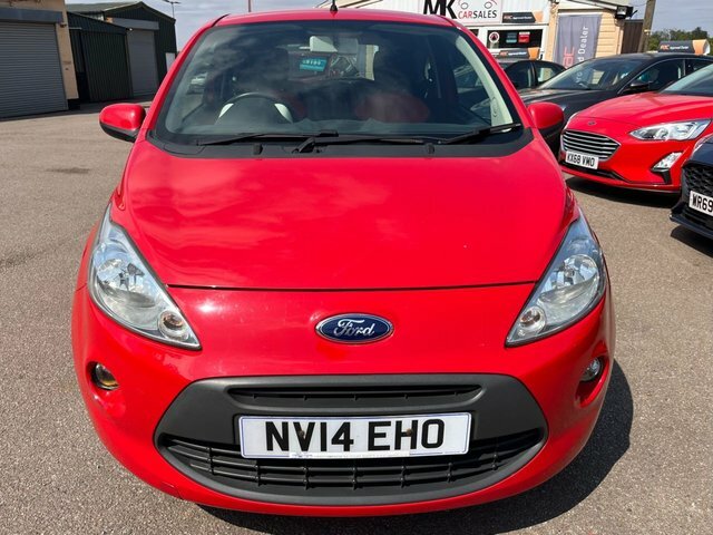 Ford KA 2014 1.2 Zetec Hatchback Euro 6 Red #4