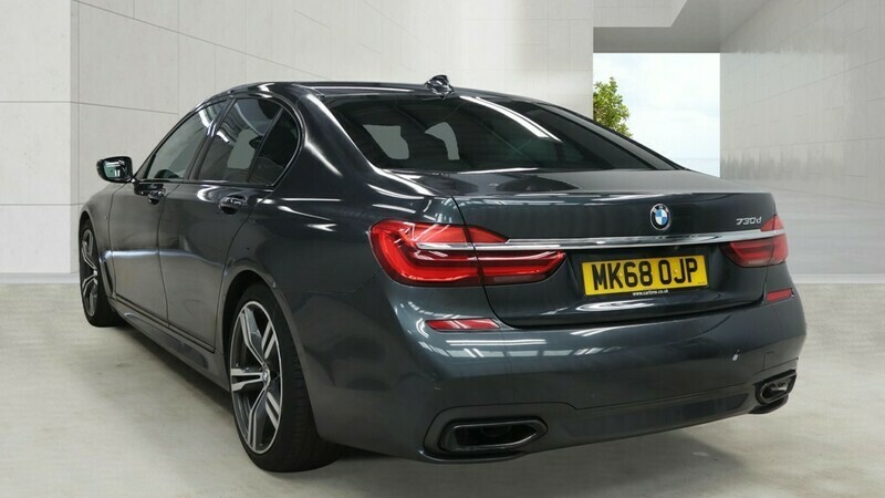 BMW 7 Series 730D M Sport Grey #3