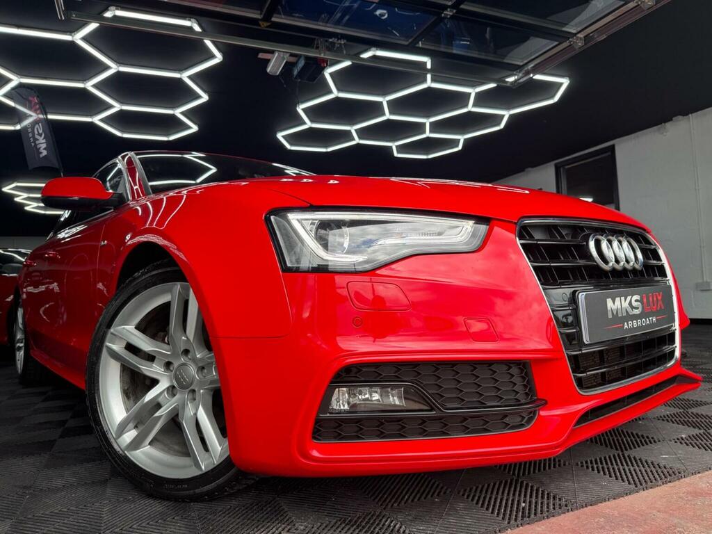 Audi A5 2.0 Tdi S Line Sportback Euro 6 Ss Red