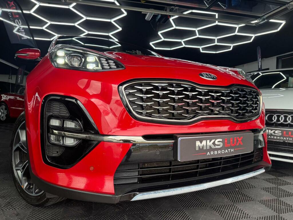 Kia Sportage 1.6 Crdi Gt-line Dct Awd Euro 6 Ss NK19KPN Red