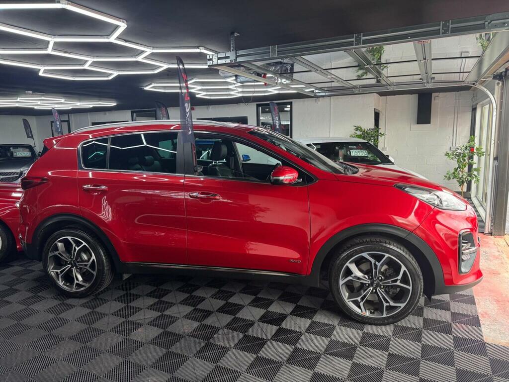 Kia Sportage 1.6 Crdi Gt-line Dct Awd Euro 6 Ss NK19KPN Red #5