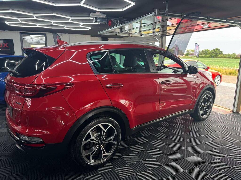 Kia Sportage 1.6 Crdi Gt-line Dct Awd Euro 6 Ss NK19KPN Red #3