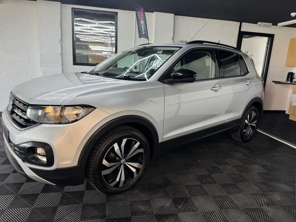 Volkswagen T-Cross 1.0 Tsi Se Dsg Euro 6 Ss SW69GXA Silver #6