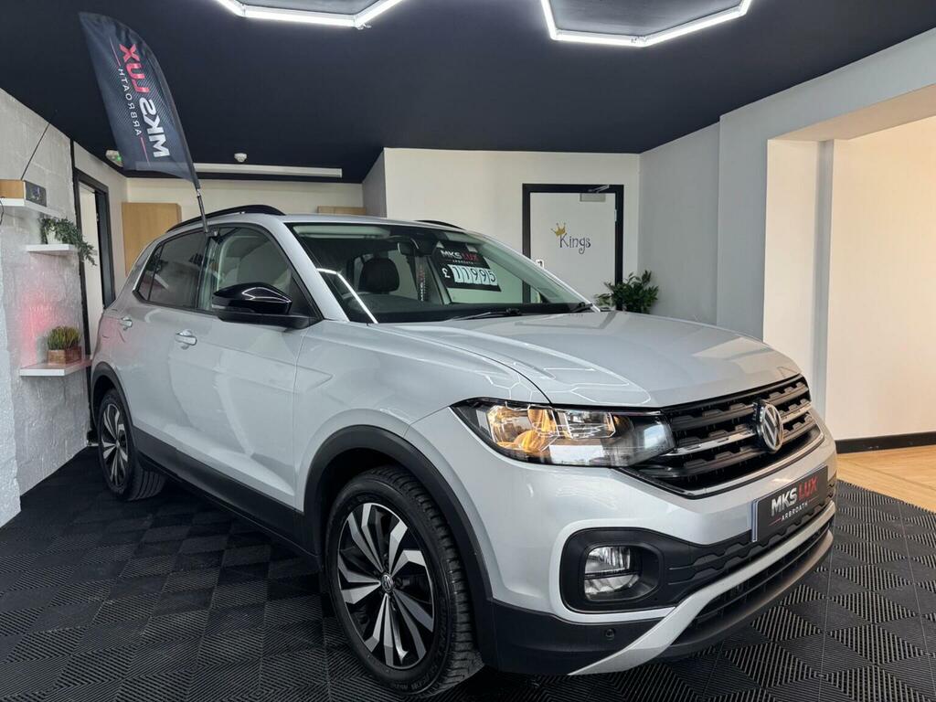 Volkswagen T-Cross 1.0 Tsi Se Dsg Euro 6 Ss SW69GXA Silver #3