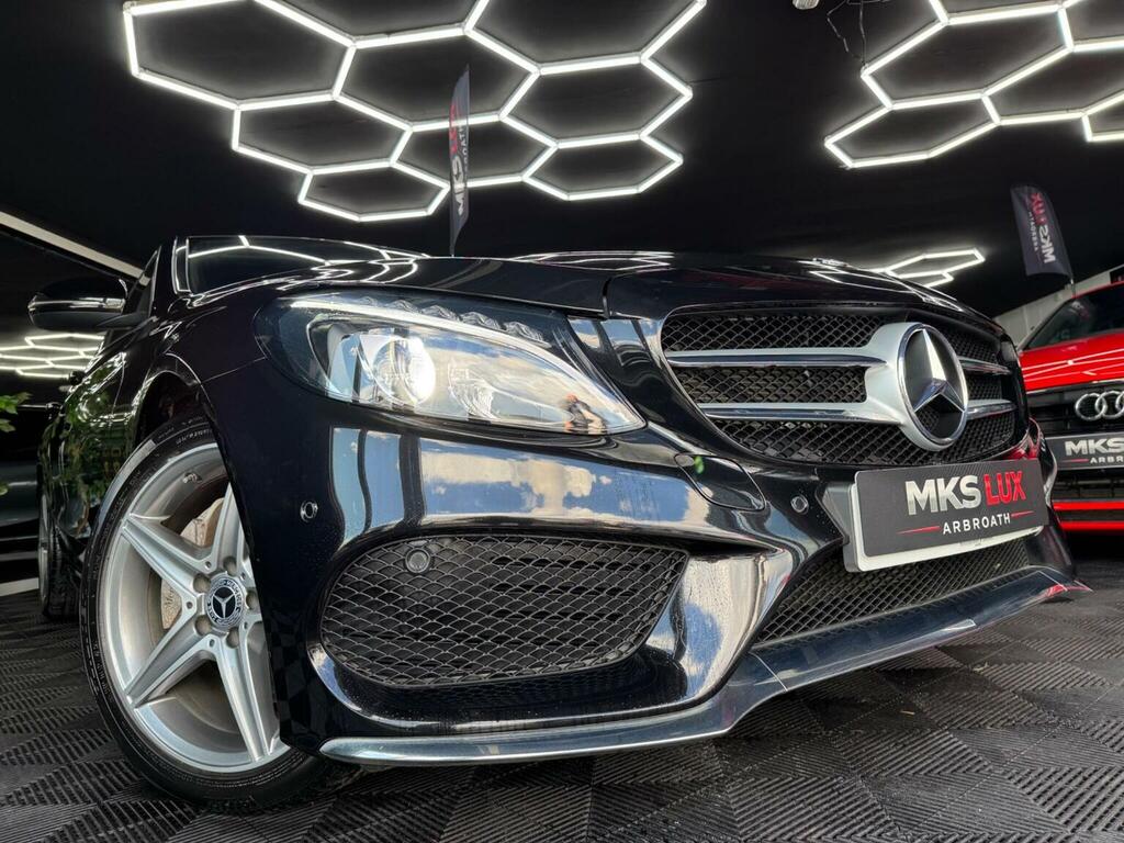 Mercedes-Benz C Class 2.0 C200 Amg Line G-tronic Euro 6 Ss Black