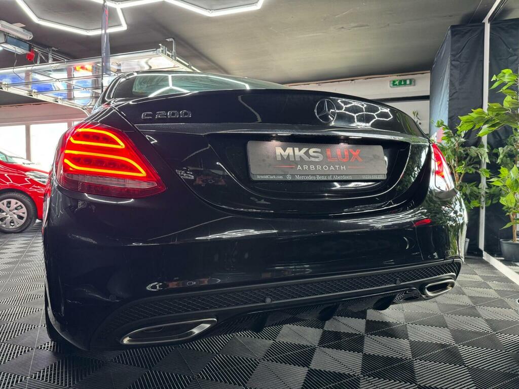 Mercedes-Benz C Class 2.0 C200 Amg Line G-tronic Euro 6 Ss Black #5