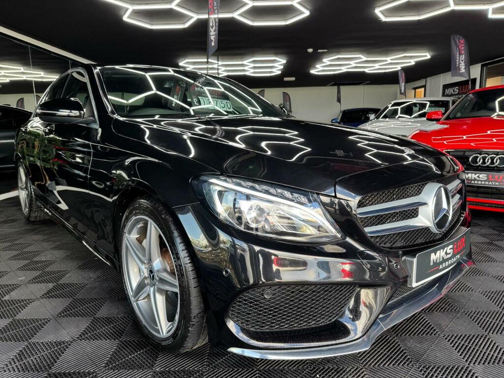 Mercedes-Benz C Class 2.0 C200 Amg Line G-tronic Euro 6 Ss Black #6