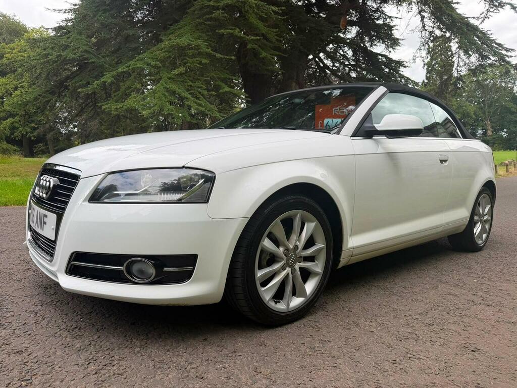 Audi A3 Cabriolet 2.0 Tdi Sport Final Edition Euro 5 Ss White #6