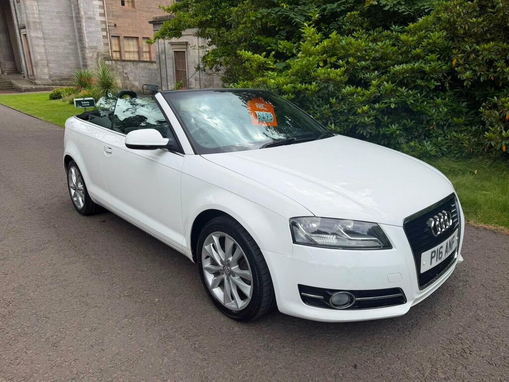 Audi A3 Cabriolet 2.0 Tdi Sport Final Edition Euro 5 Ss White #4