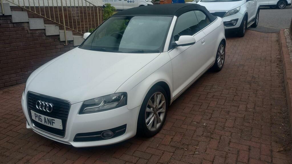 Audi A3 Cabriolet 2.0 Tdi Sport Final Edition Euro 5 Ss White