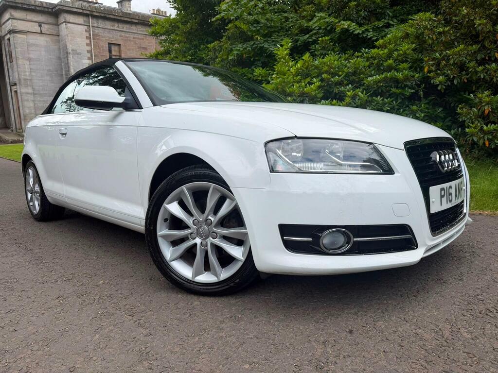 Audi A3 Cabriolet 2.0 Tdi Sport Final Edition Euro 5 Ss White