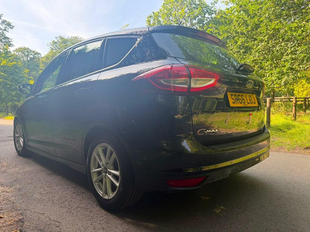 Ford C-Max 1.0T Ecoboost Zetec Euro 6 Ss SR66LOJ Black #5