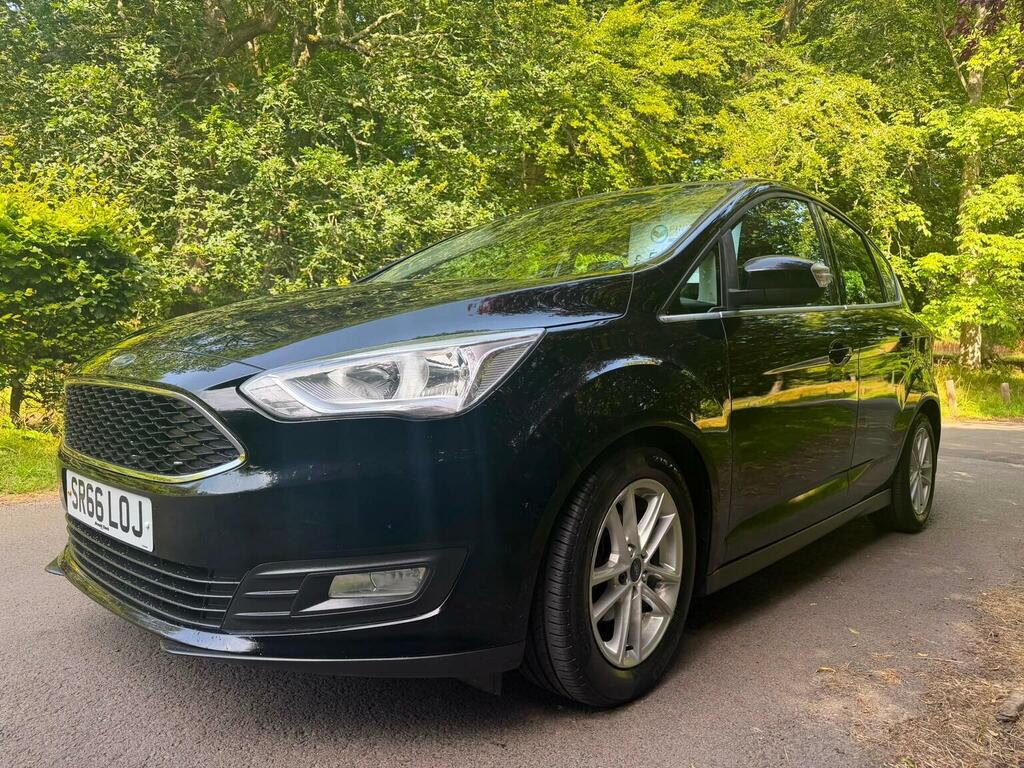 Ford C-Max 1.0T Ecoboost Zetec Euro 6 Ss SR66LOJ Black #2