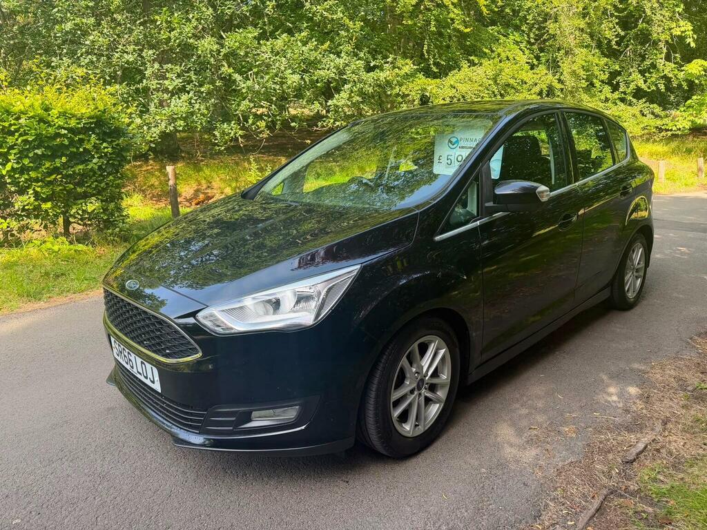 Ford C-Max 1.0T Ecoboost Zetec Euro 6 Ss SR66LOJ Black #3