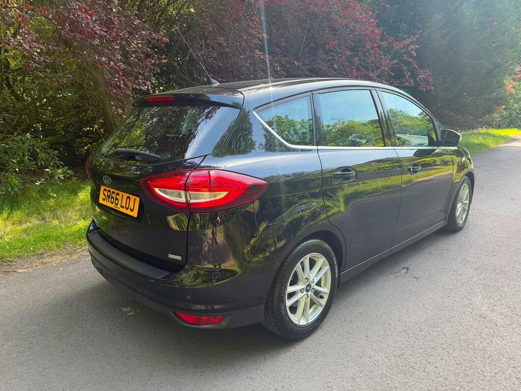 Ford C-Max 1.0T Ecoboost Zetec Euro 6 Ss SR66LOJ Black #4