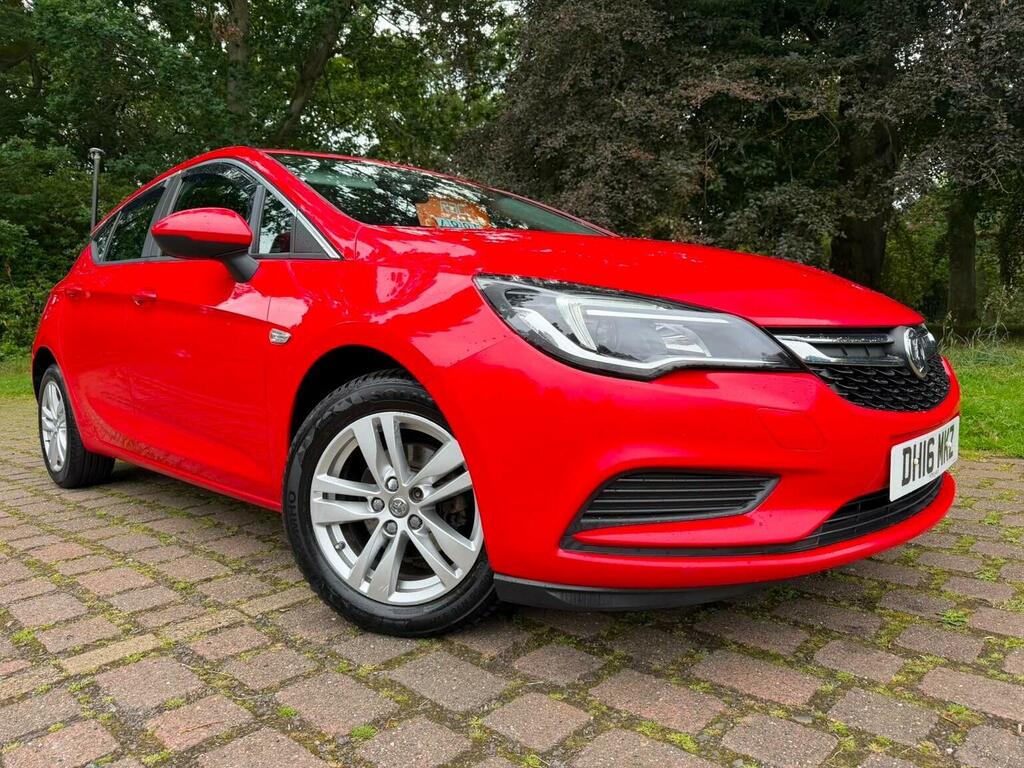 Vauxhall Astra 1.4I Design Euro 6 Red