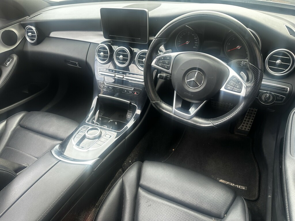 Mercedes-Benz C Class Saloon 2.1 C300dh Amg Line 201767 Grey #5