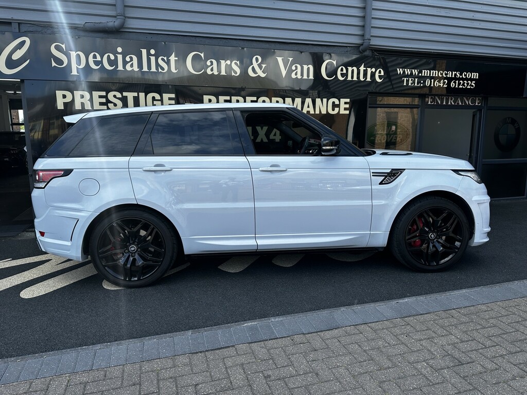 Land Rover Range Rover Sport 3.0 Sd V6 Dynamic White #2