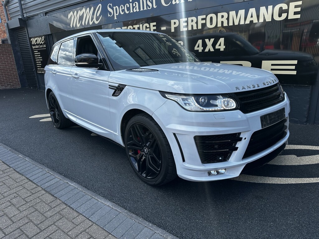 Land Rover Range Rover Sport 3.0 Sd V6 Dynamic White #4