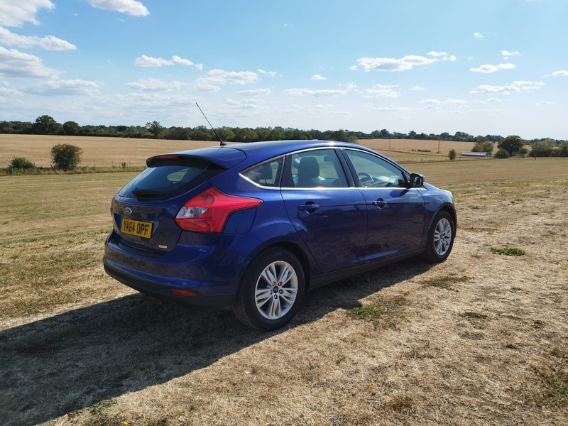 Ford Focus Titanium Navigator Blue #5