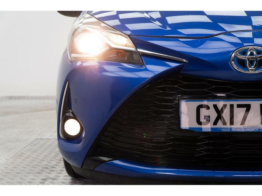 Toyota Yaris 1.5 Vvt-h Design E-cvt Euro 6 Ss Blue #4