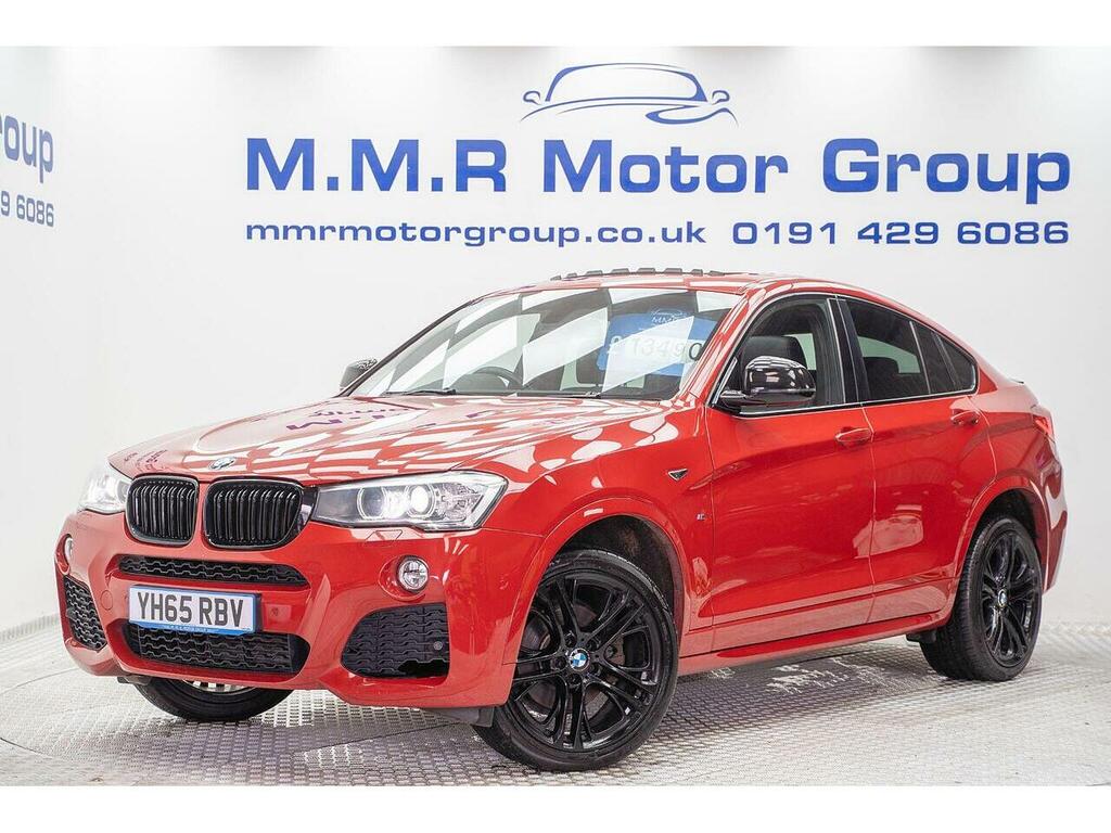 BMW X4 2.0 20D M Sport Xdrive Euro 6 Ss Red