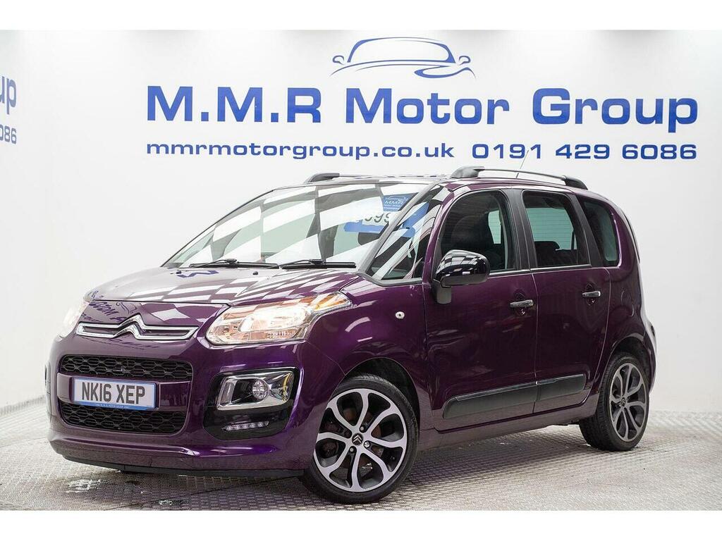 Citroen C3 Picasso 1.2 Puretech Platinum Euro 6 Purple #2