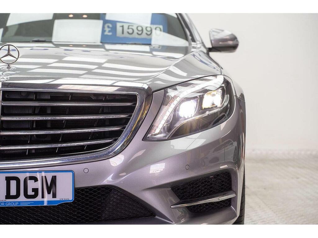 Mercedes-Benz S Class 3.0 S350l V6 Bluetec Amg Line G-tronic Euro 6 S Silver #4