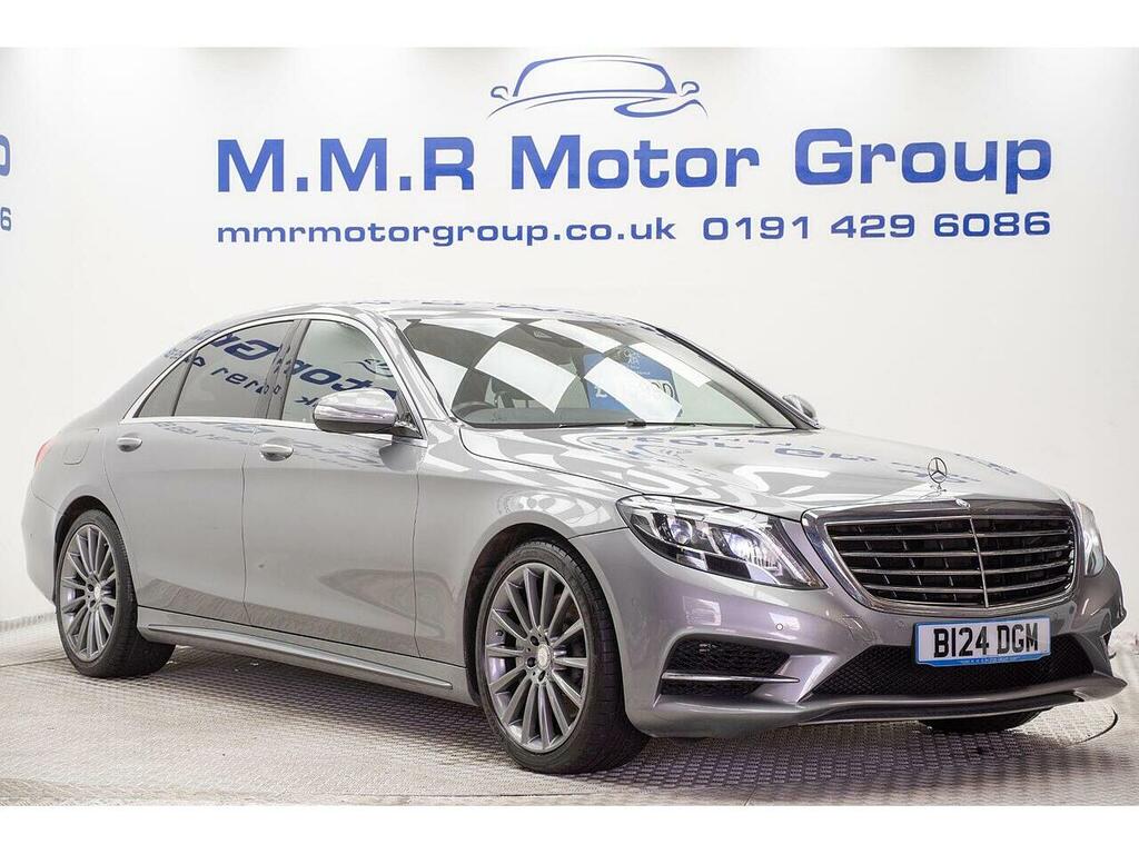 Mercedes-Benz S Class 3.0 S350l V6 Bluetec Amg Line G-tronic Euro 6 S Silver #6