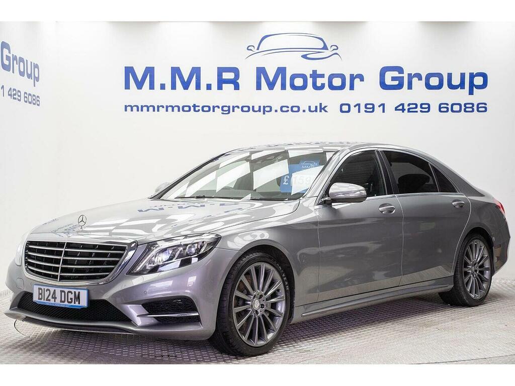 Mercedes-Benz S Class 3.0 S350l V6 Bluetec Amg Line G-tronic Euro 6 S Silver #2