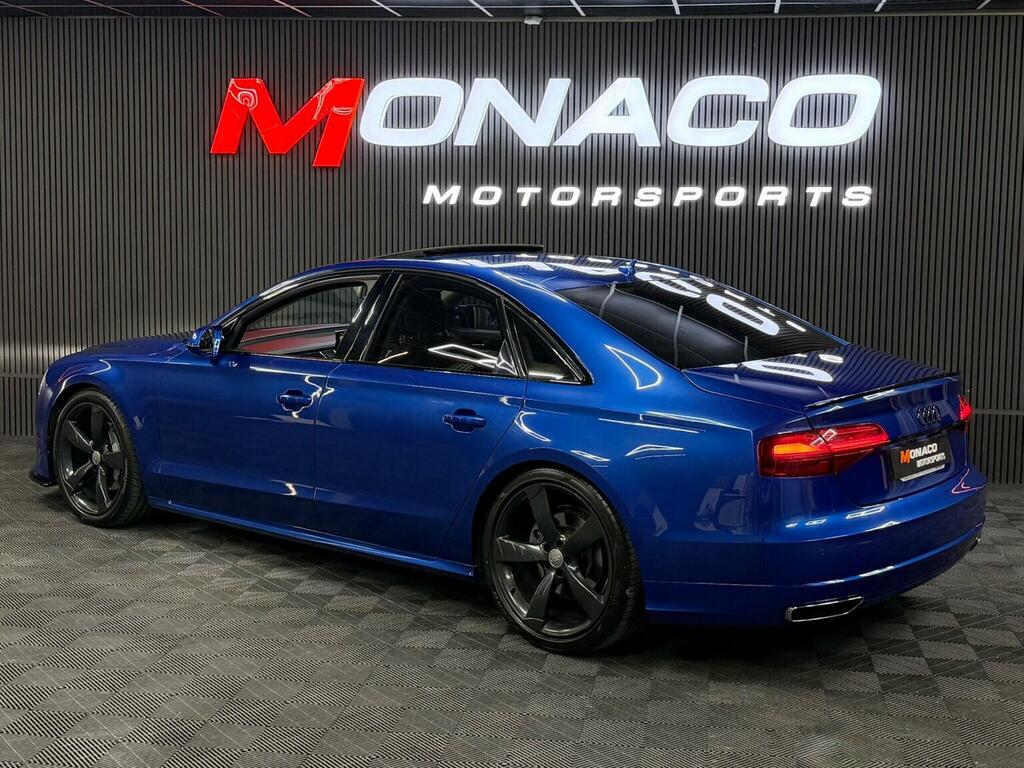 Audi A8 Saloon 3.0 Tdi V6 Black Edition Tiptronic Quattro Blue #3