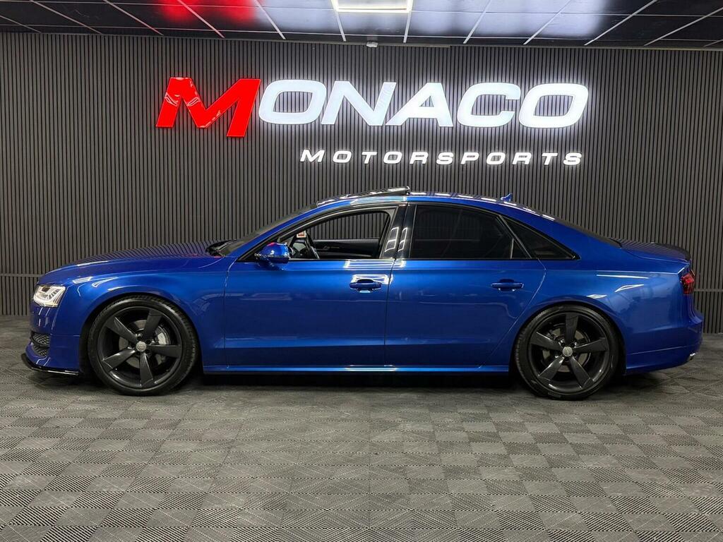 Audi A8 Saloon 3.0 Tdi V6 Black Edition Tiptronic Quattro Blue #6